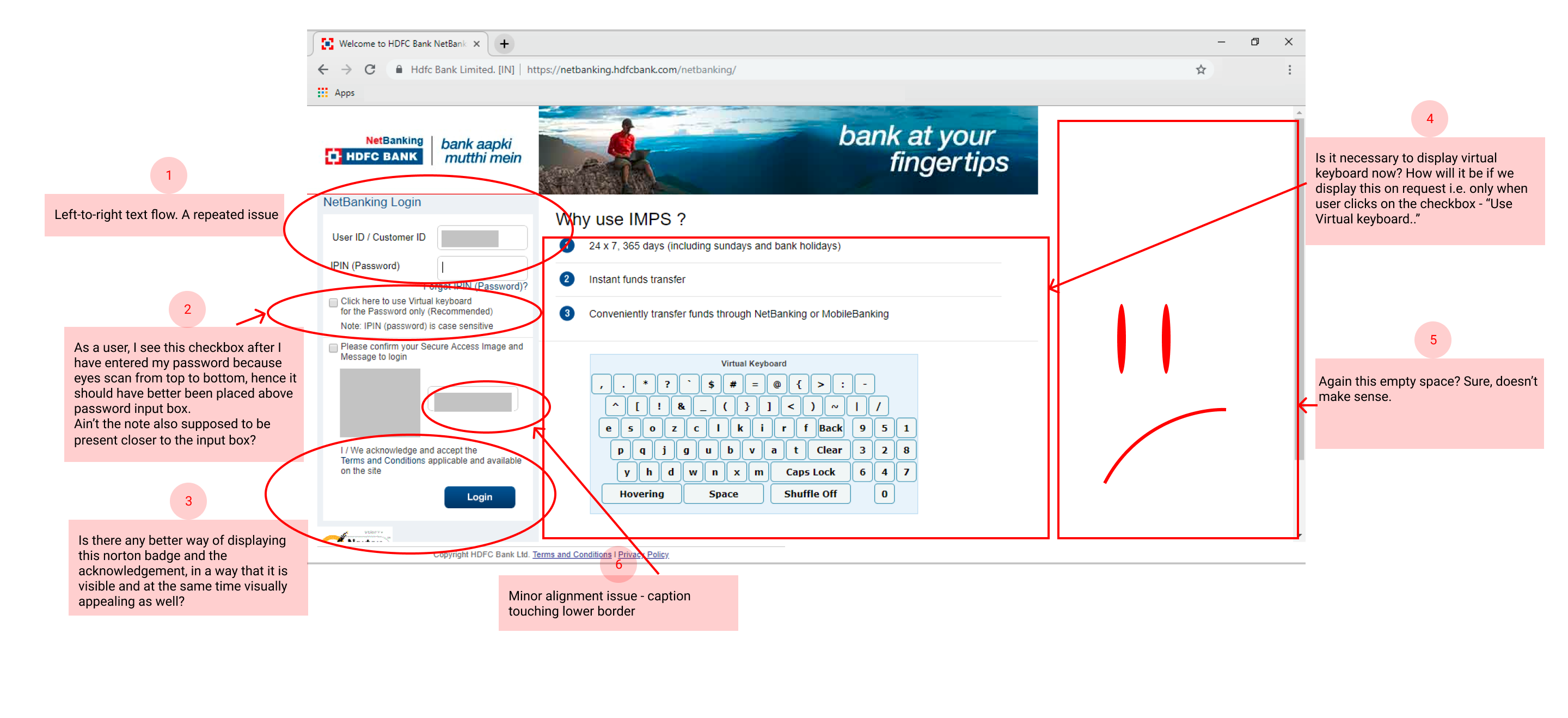 Redesigning Bank’s Login Page — A UX Case Study | by Arshi Shayesta ...