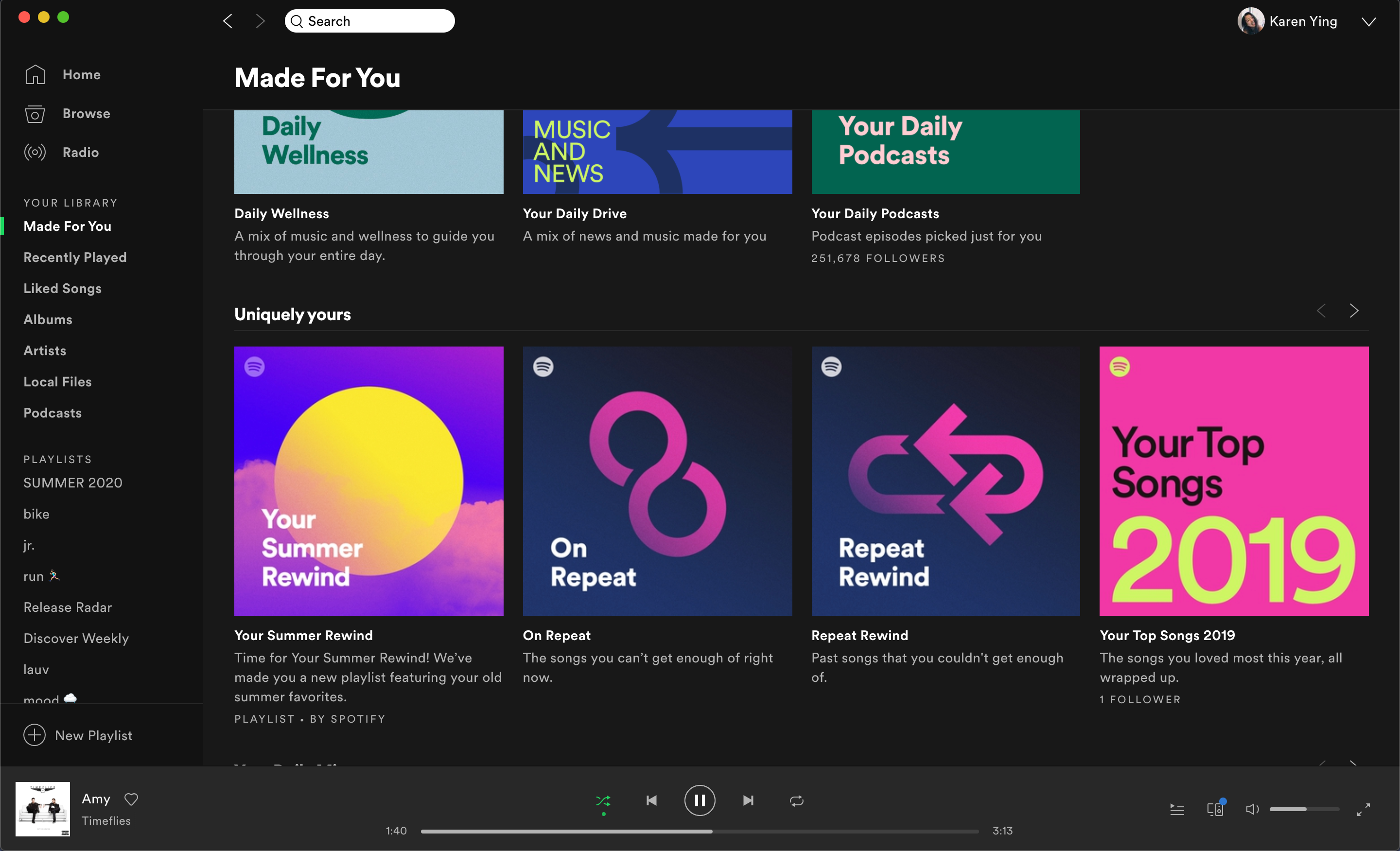 what is my spotify color palette