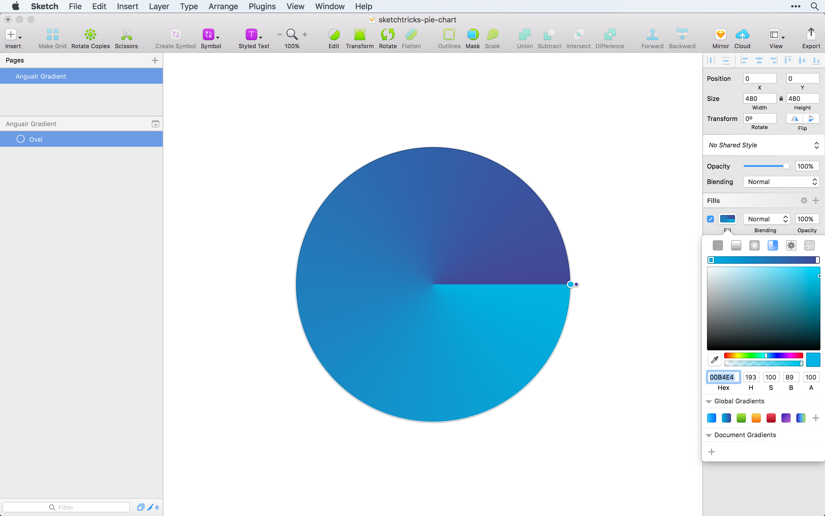 Pie Chart Creator With Percentages