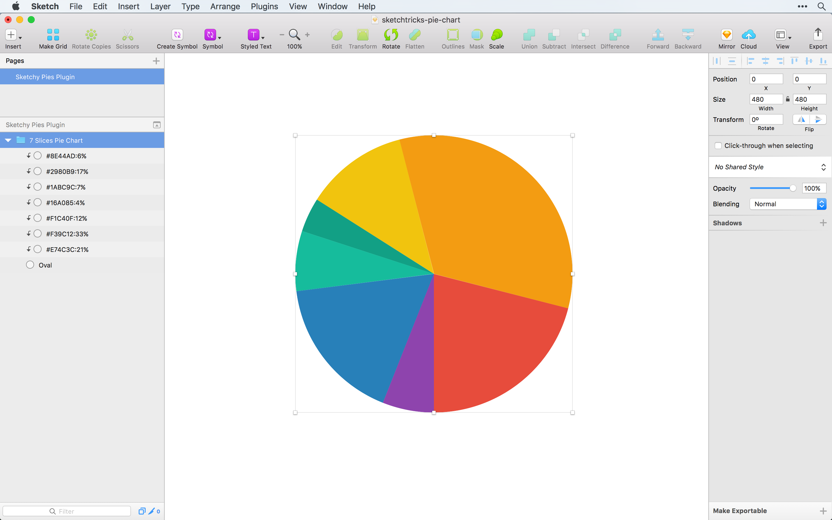 Pie Chart Maker With Percentages