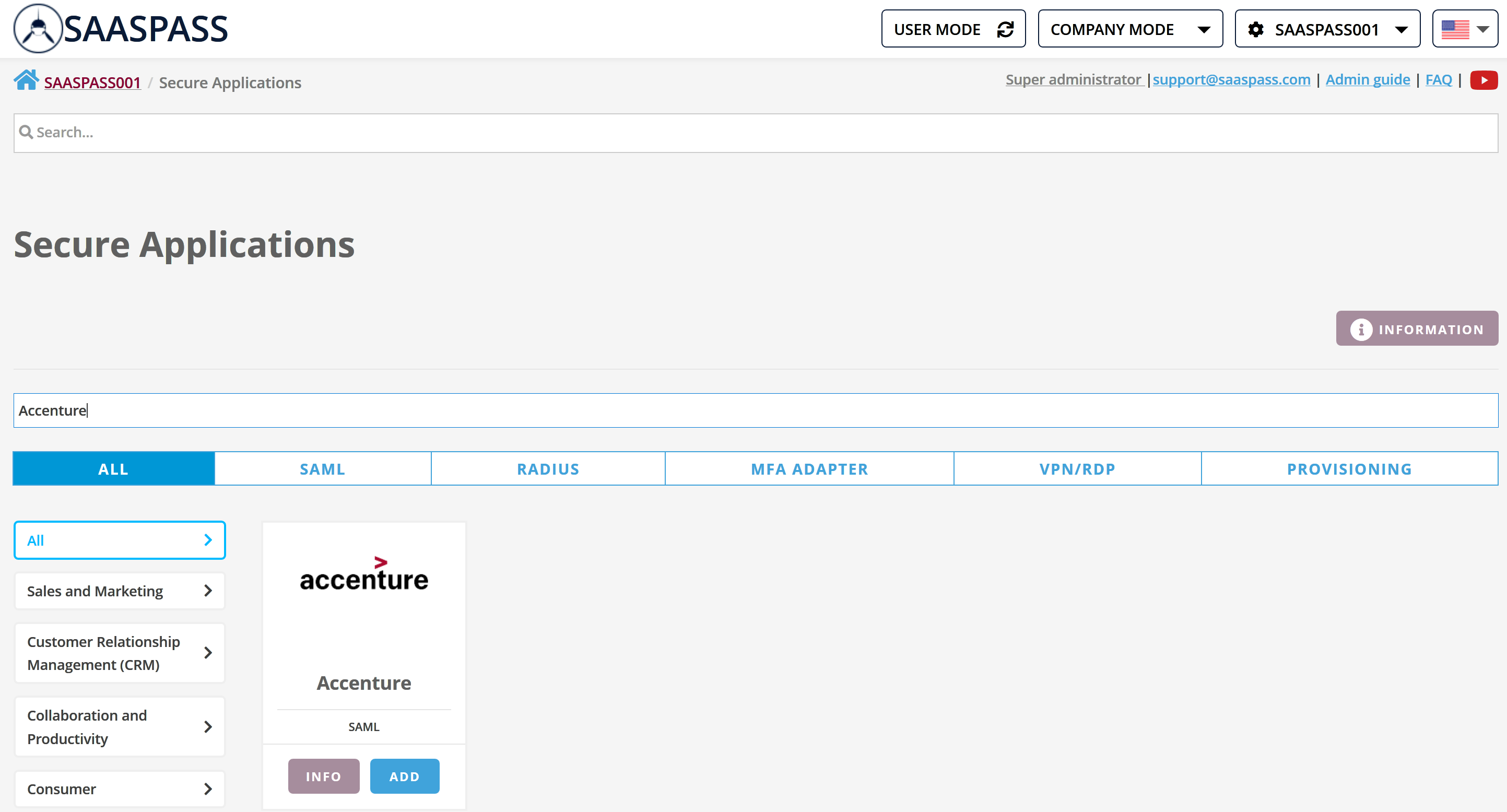 How To Add Passwordless Login To Accenture by James Smith saaspass
