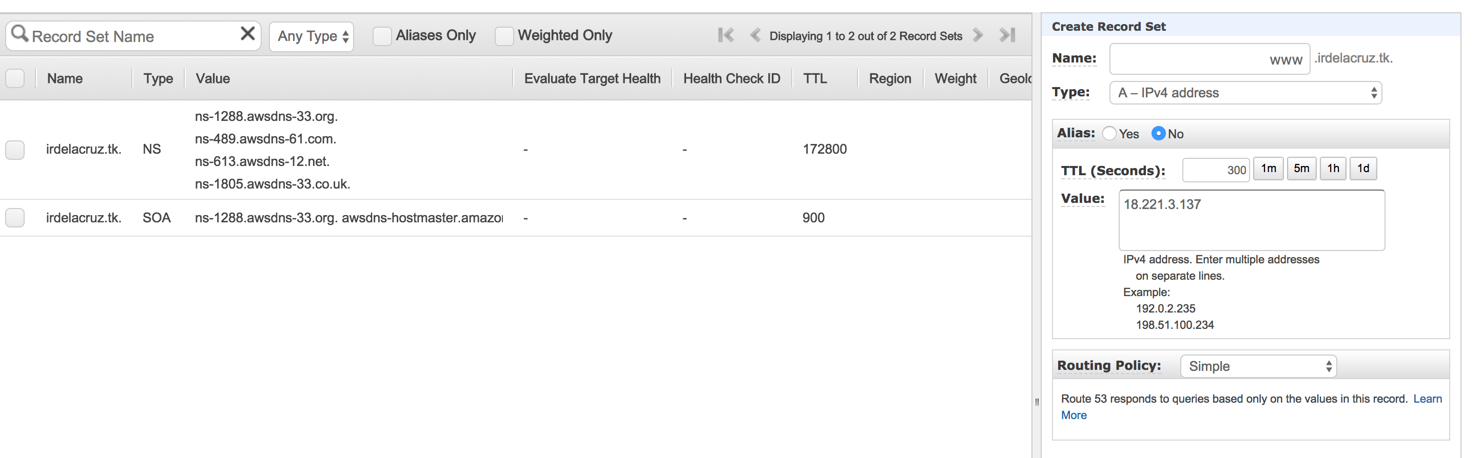 Getting A Free Domain For Your Ec2 Instance By Kristian Cabading Medium