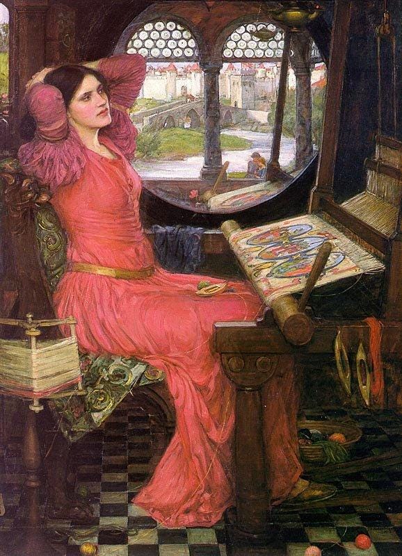 the lady of shalott meaning
