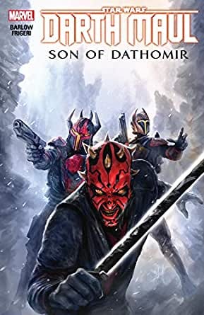 The book cover to Star Wars Darth Maul: Son of Dathomir