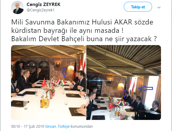 Hulusi Akar In Kurdistan Bayragi Ile Ayni Masada Oldugu Iddiasi By Dogrula Dogrula Org Medium