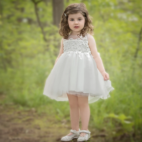 blue colour dress for baby girl