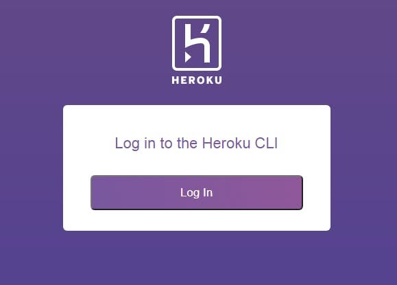 Completing the login on the browser