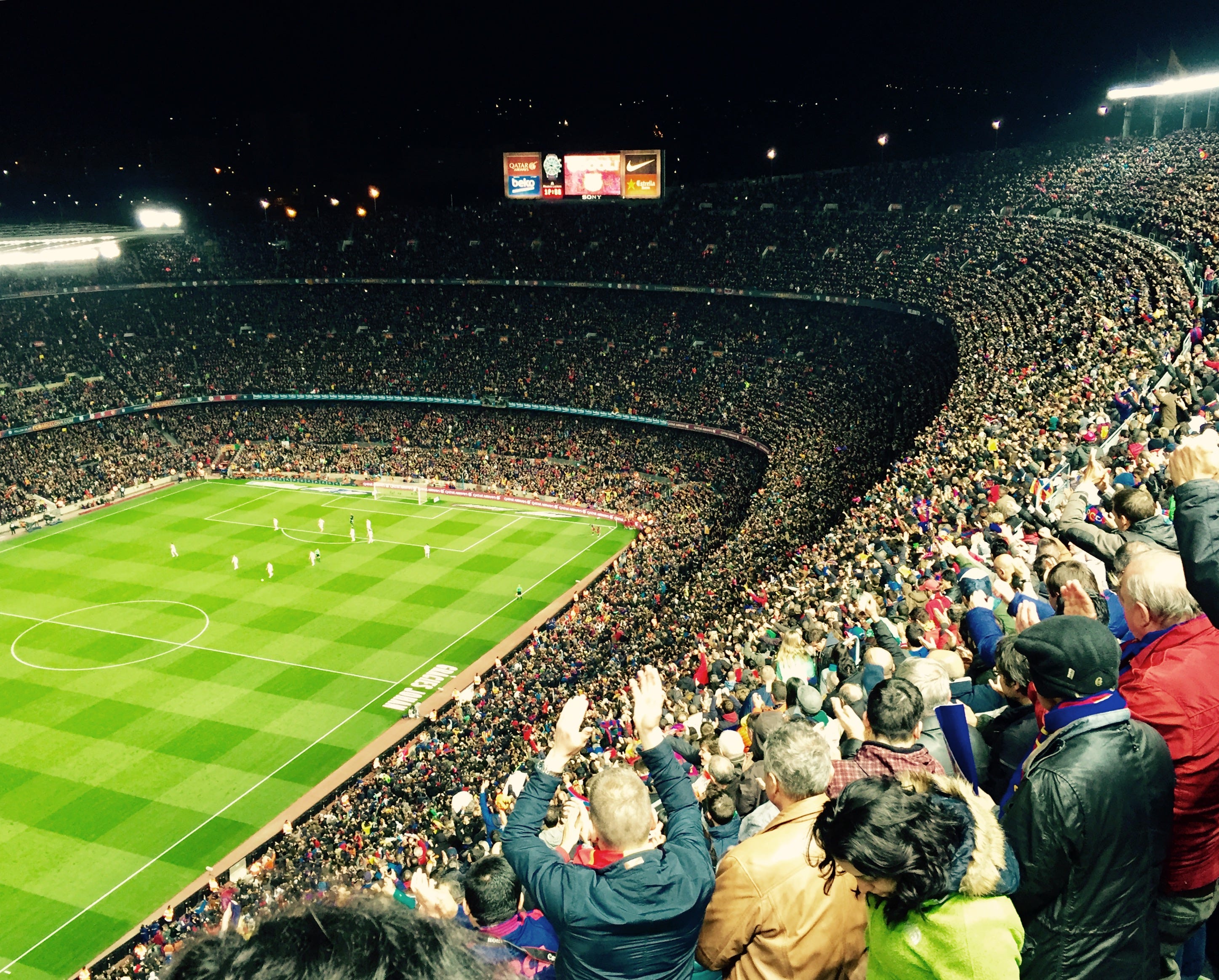 Watching The El Clasico At Camp Nou By Chitra Gulabrani Medium