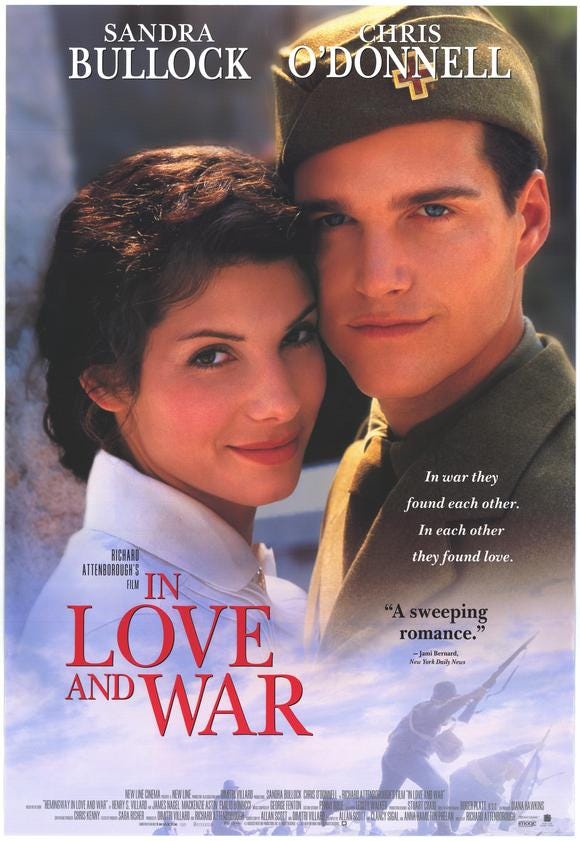 The Sandra Bullock Files 21 In Love And War 1996 By Brian Rowe Medium