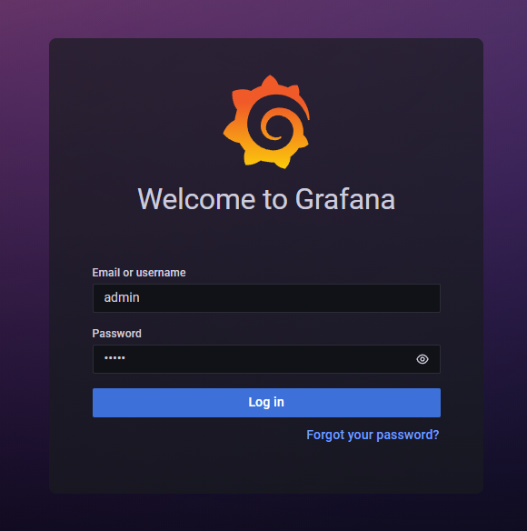 Portal Grafana portal