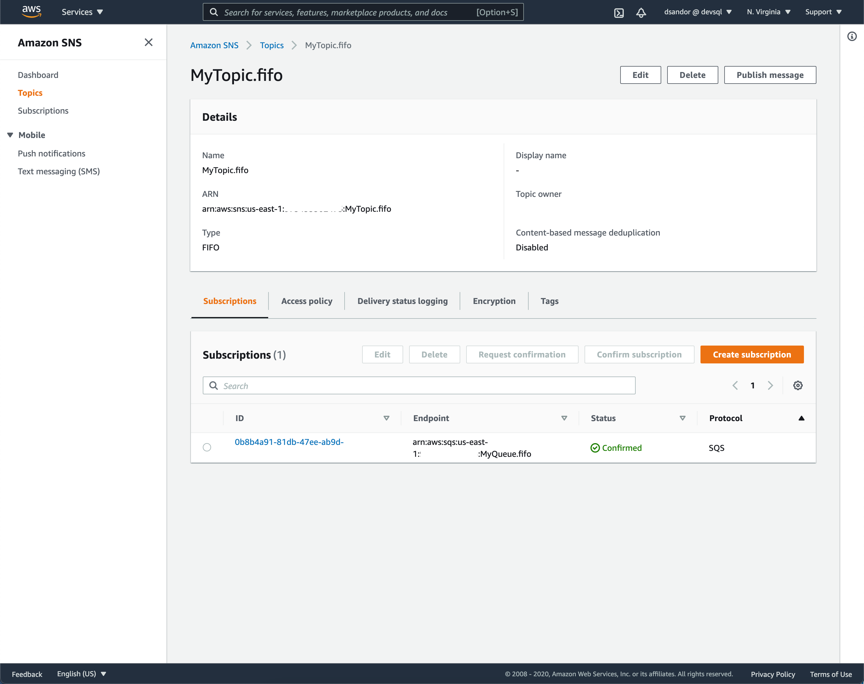 Deduplicating SNS and SQS messages using AWS’s new FIFO SNS Topics and