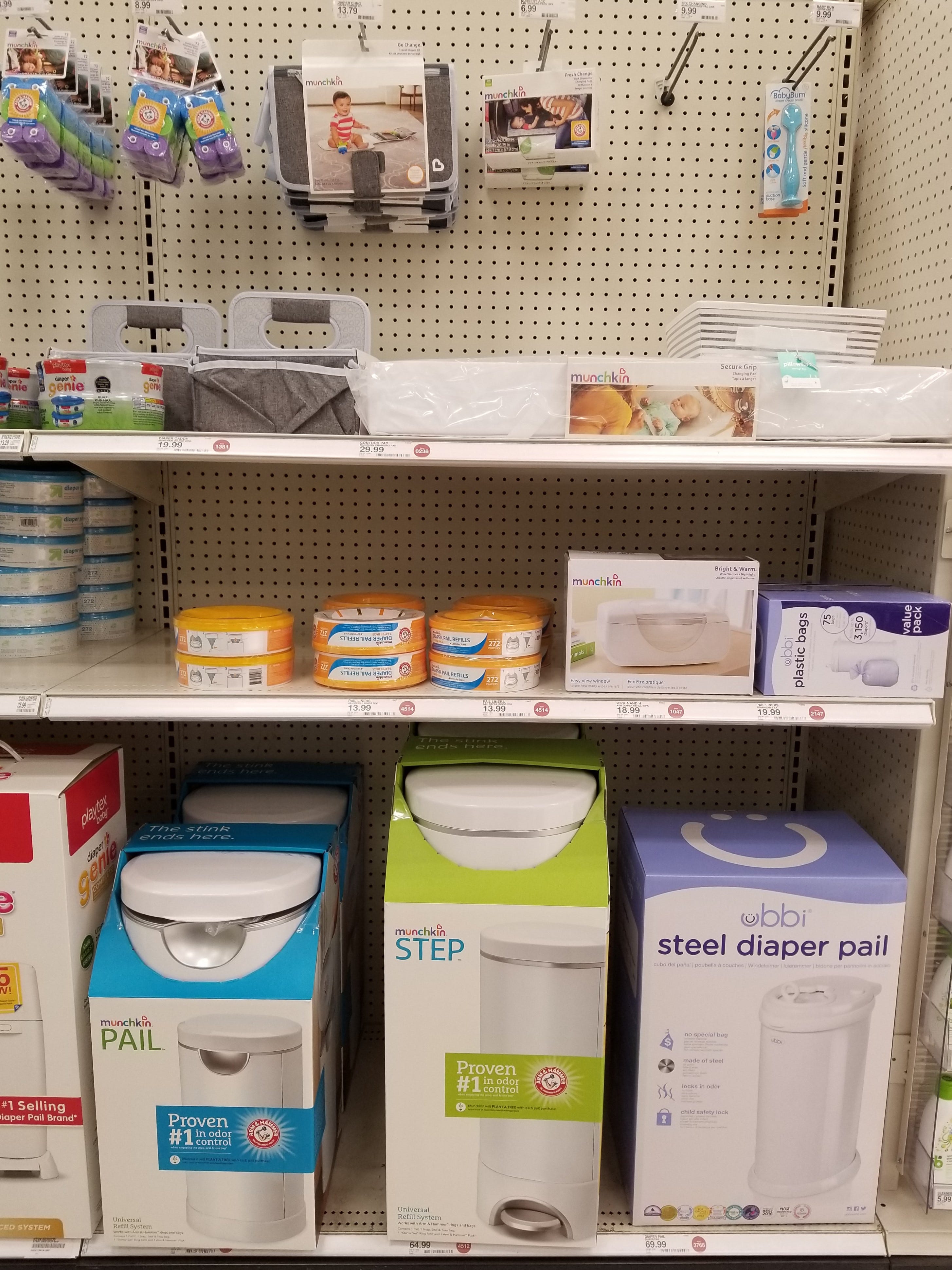 diaper pail target