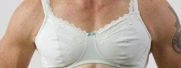 men and bras