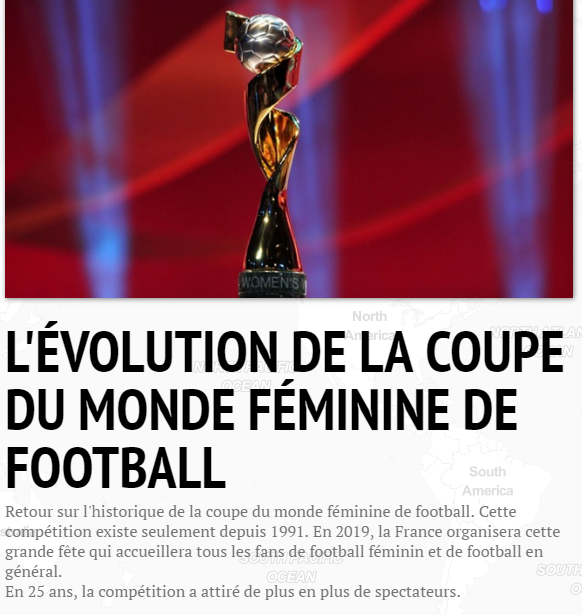L Evolution De La Coupe Du Monde Feminine De Football By Aurelie Rodrigues Medium