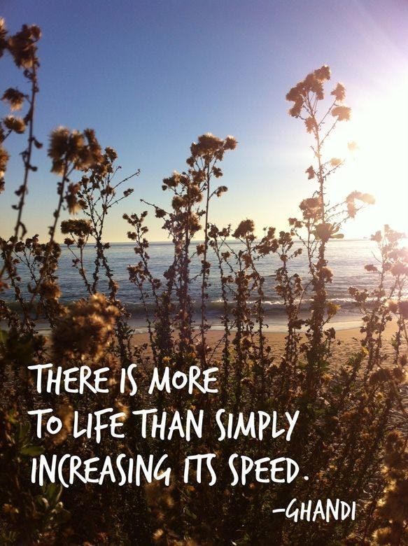 Attempting To Increase The Speed Of Life By Brad G Philbrick Medium