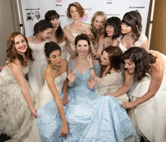 This Bride Invited Everyone To Wear Their Old Wedding Dresses To