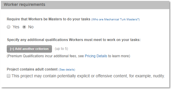 Tutorial: Understanding Requirements and Qualifications | by Amazon  Mechanical Turk | Happenings at MTurk