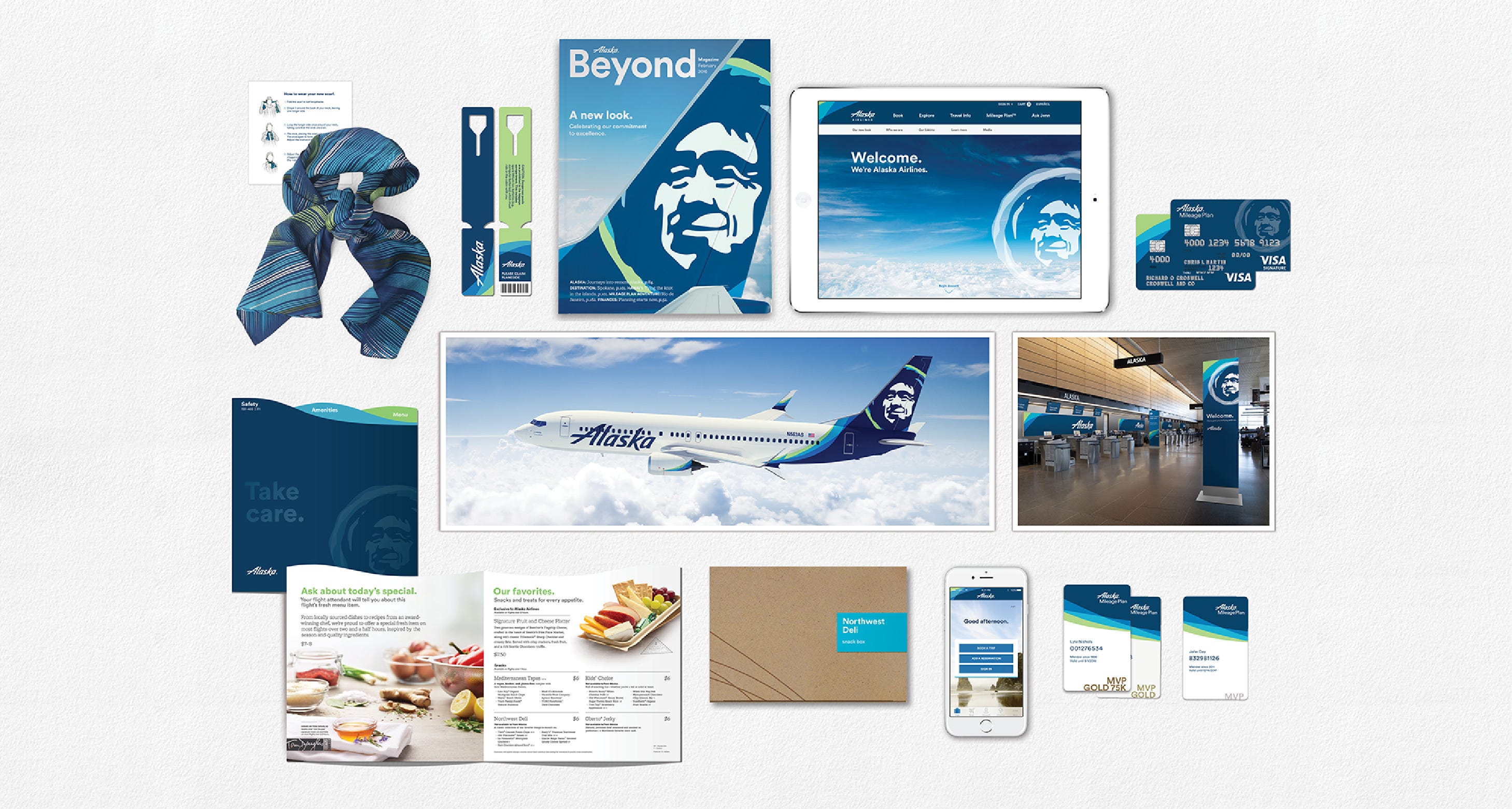 A Closer Look at the 2016 Alaska Airlines Rebrand by Matt Knorr