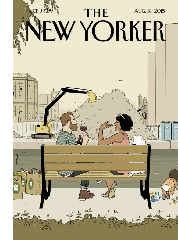 Cover Story Adrian Tomine S Brooklyn The New Yorker