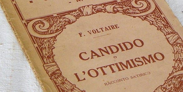 Candido” di Voltaire. Attraverso le tragicomiche avventure… | by  Cl.4DSU-Cairoli-PV-1718 | Medium