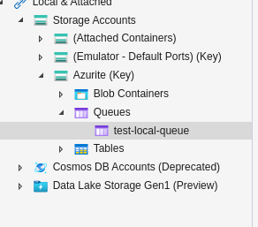 azure storage emulator command line