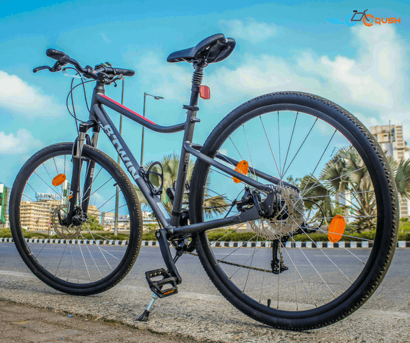 btwin hybrid bicycle