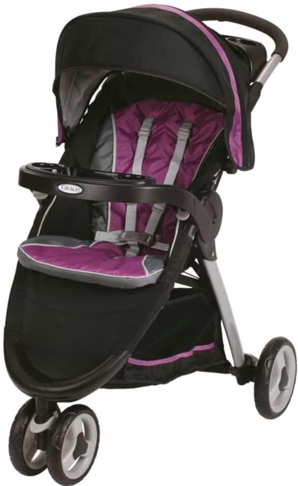 graco stroller purple
