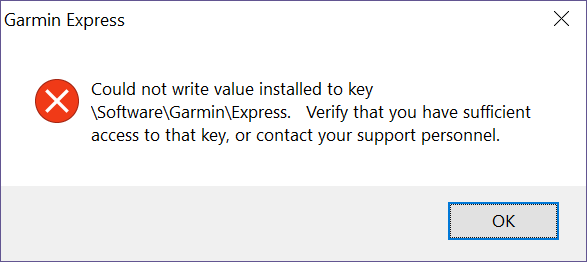 Cannot Install “Garmin Express” after install “Garmin Updater” on Windows |  by Tanin Srivaraphong | Medium