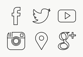 Black Facebook Twitter Instagram Youtube Logo Png Crafts Diy And Ideas Blog