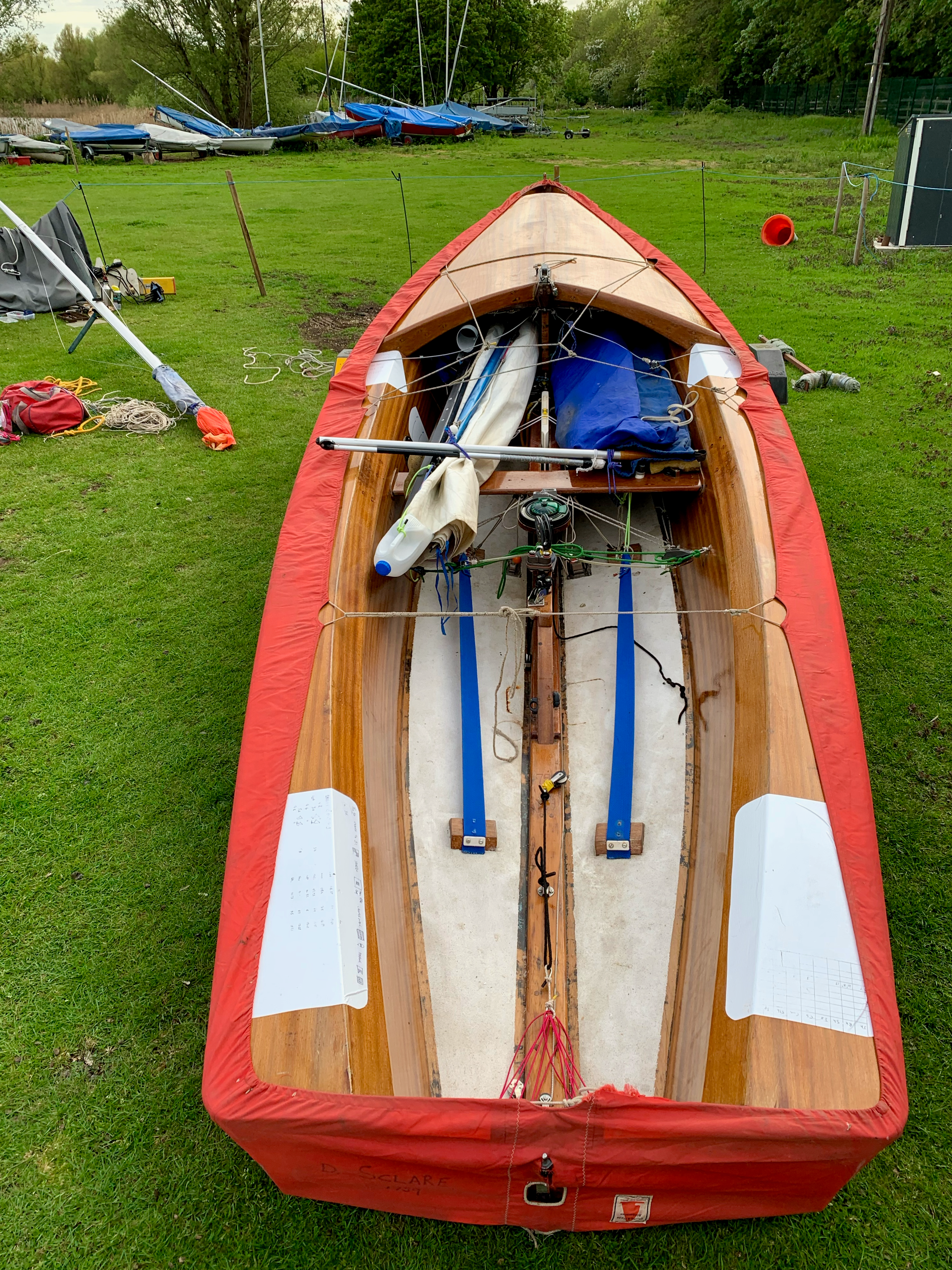 Adventures with an old wooden racing dinghy Part 2: going to the races | by  Nick Lightbody | Medium