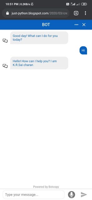 Create a chat bot In 10 minutes easily no coding skills required | by ...