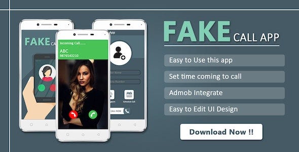 another app similar to fake call app
