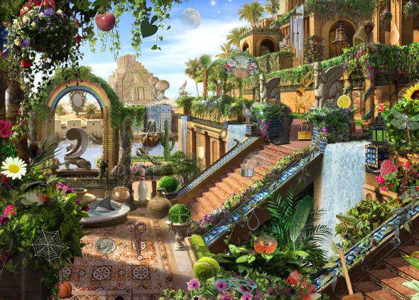 Vườn treo Babylon. Vườn treo Babylon hay còn vườn treo… | by Kiến Trúc Nhà Xinh | Medium