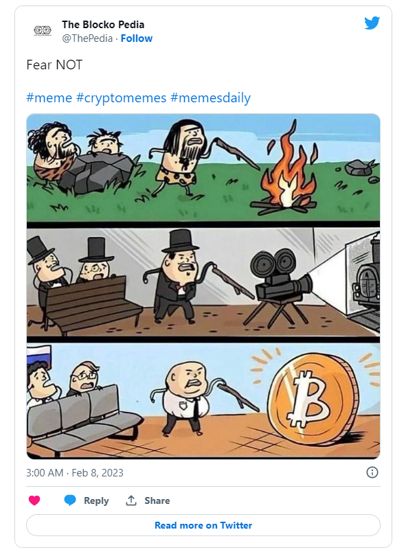 Crypto Memes Today — February 08, 2023 by Crypto Beat Coinmonks