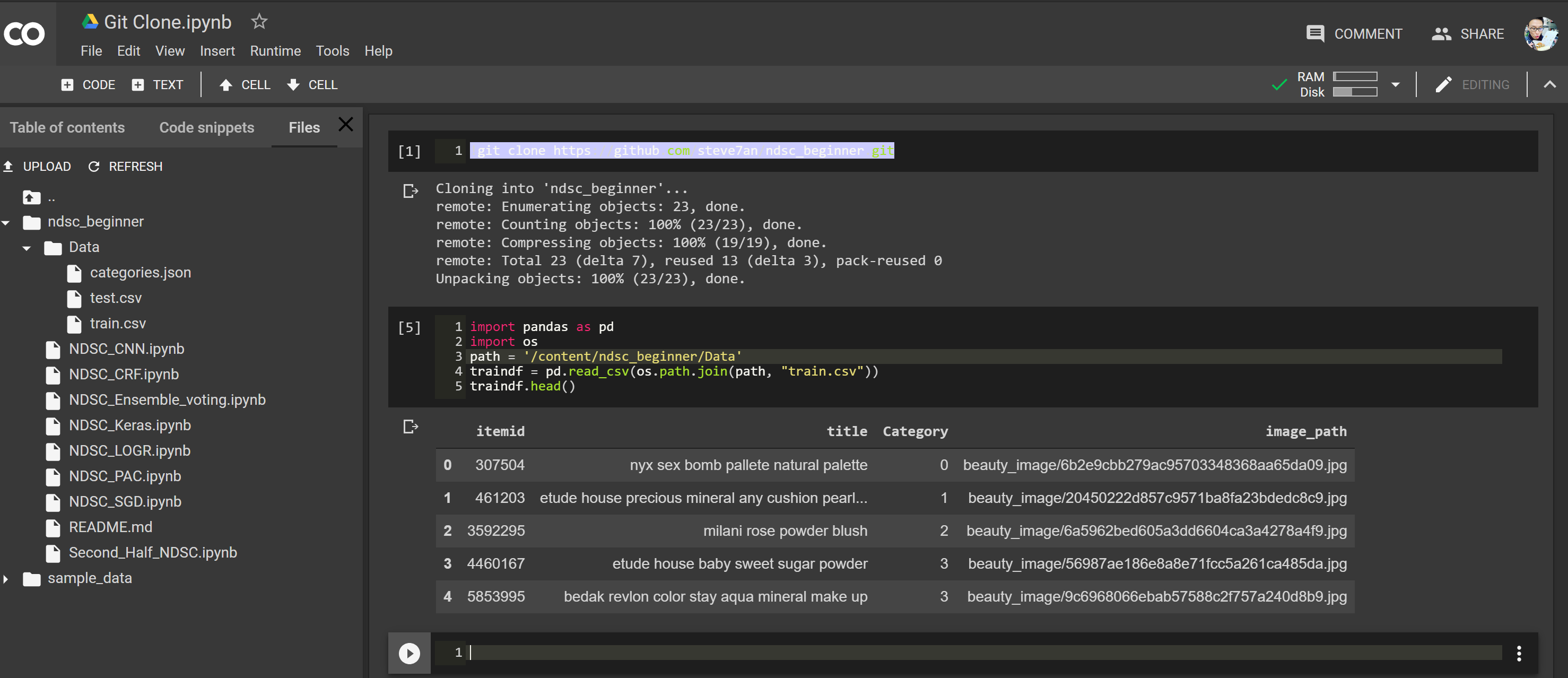 How to test Jupyter notebook from Github via Google Colab | by Steve ...