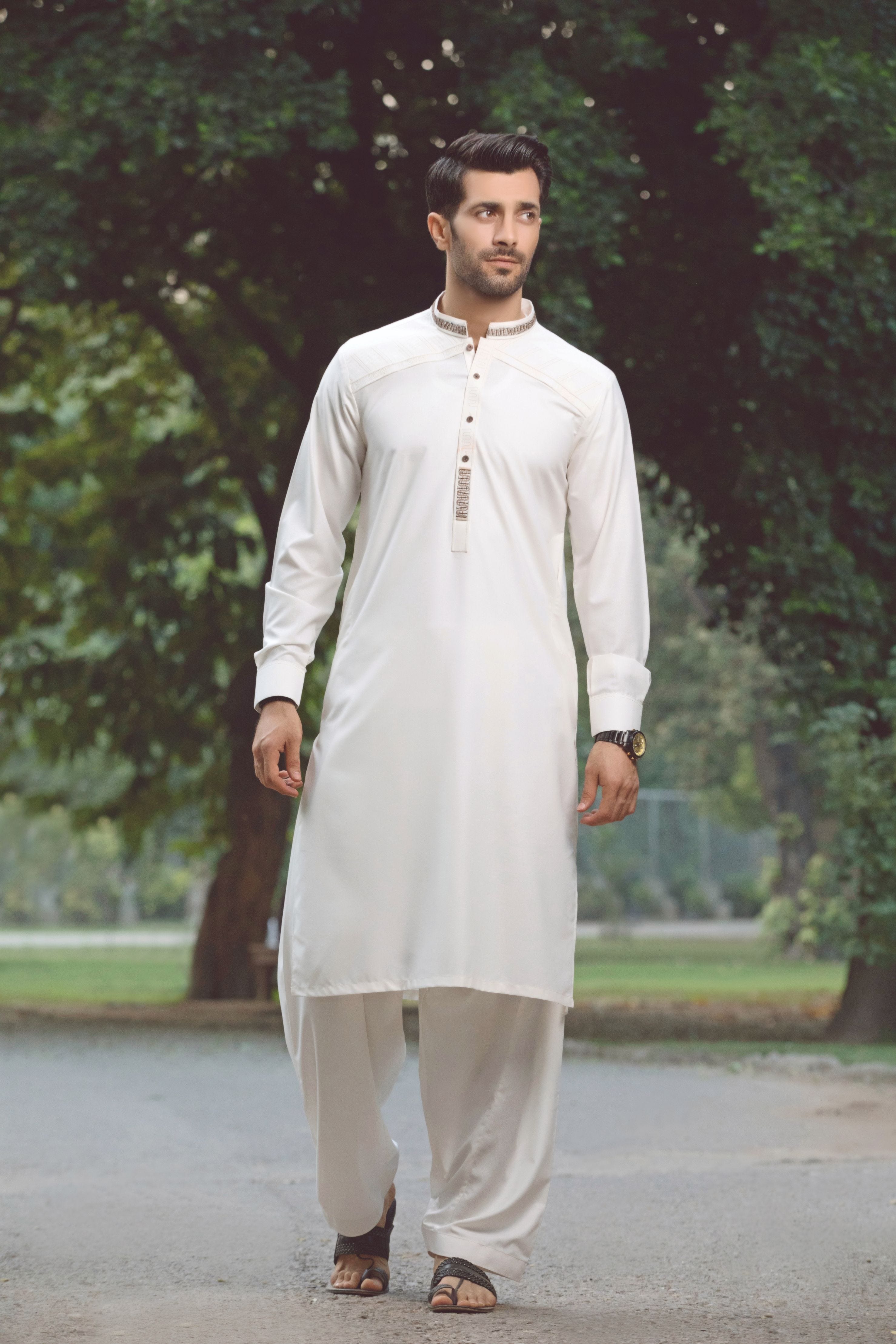 kurta pajama with shawl punjabi style