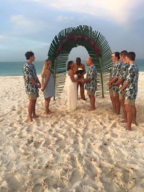 Celebrate A Truly Romantic Bahama Style Wedding With Your Family