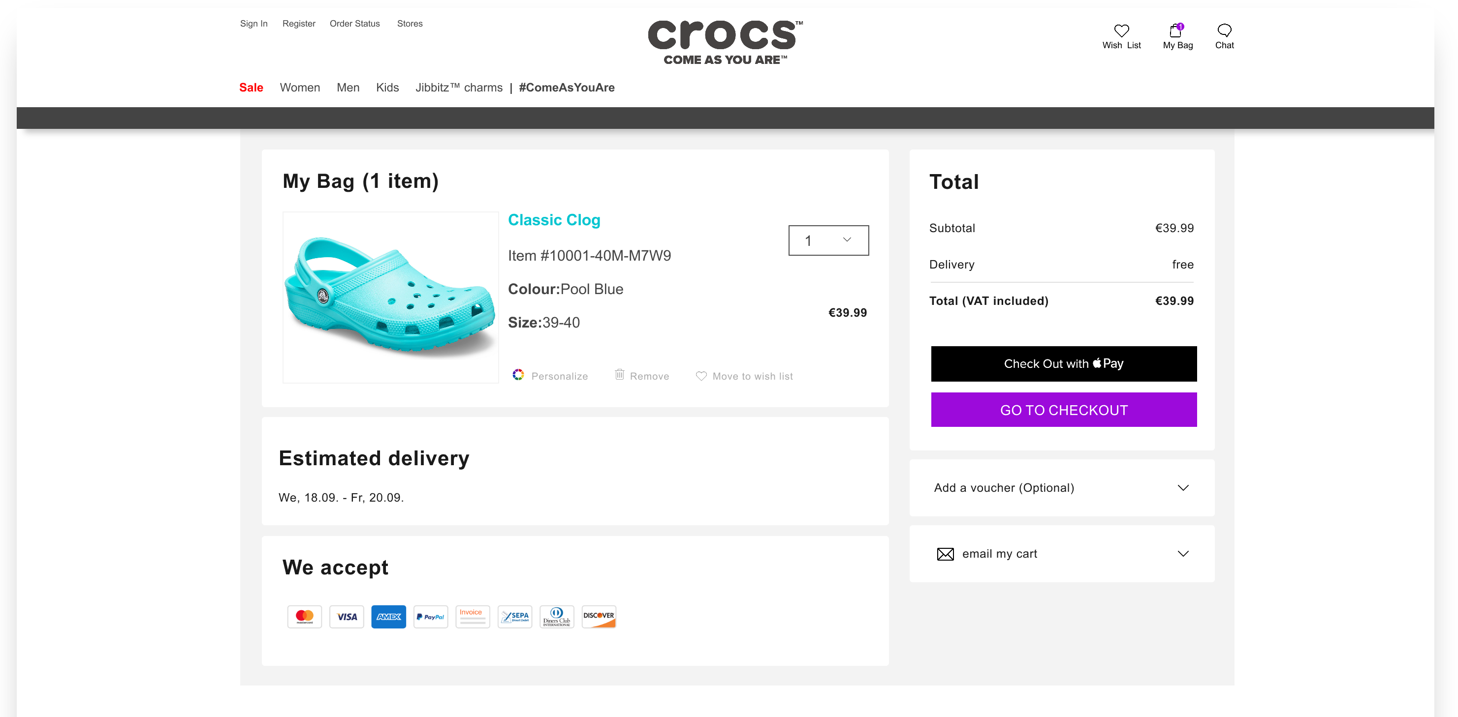 crocs website