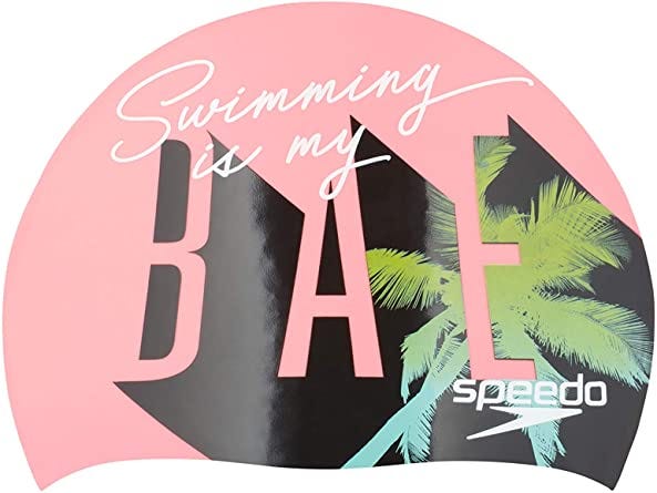 speedo christmas swim cap