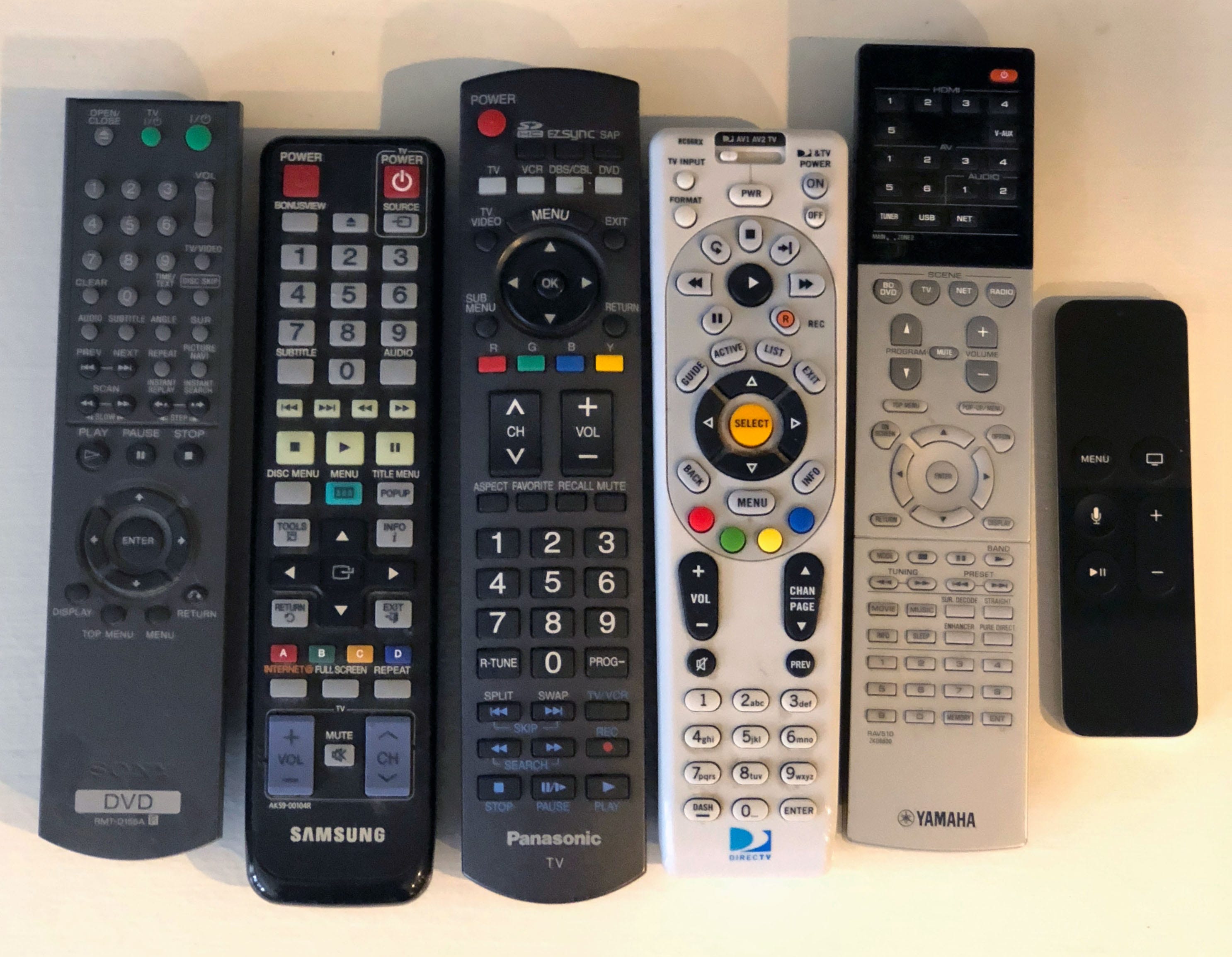 master tv remote control