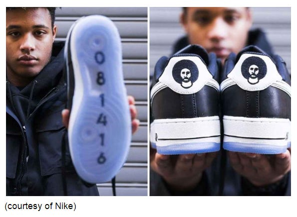 colin kaepernick sneaker release