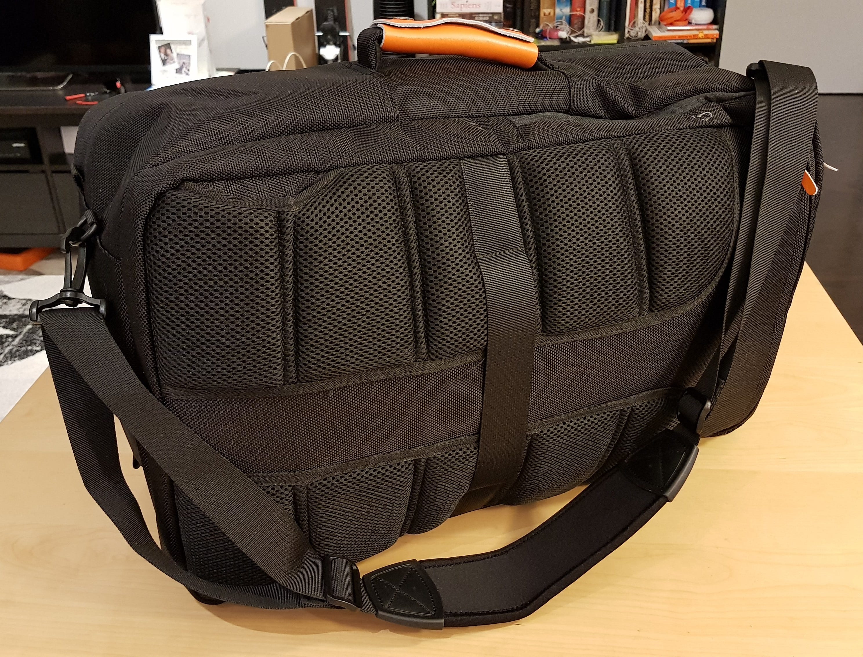 memory foam backpack straps