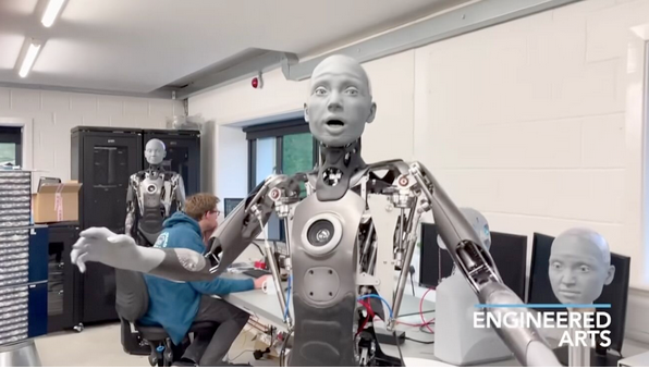 Ameca — Engineered Arts latest line of humanoid robots