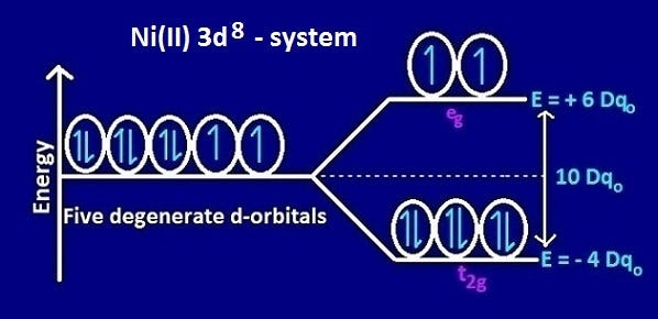 Why is [Ni while [Ni (CN) 6]4
