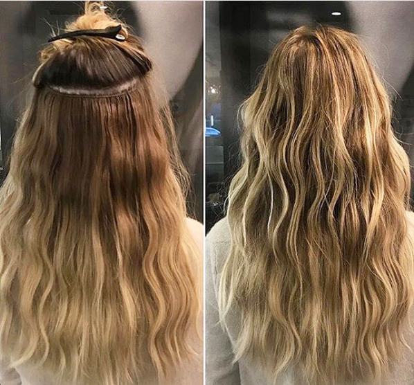 clip in hair extensions