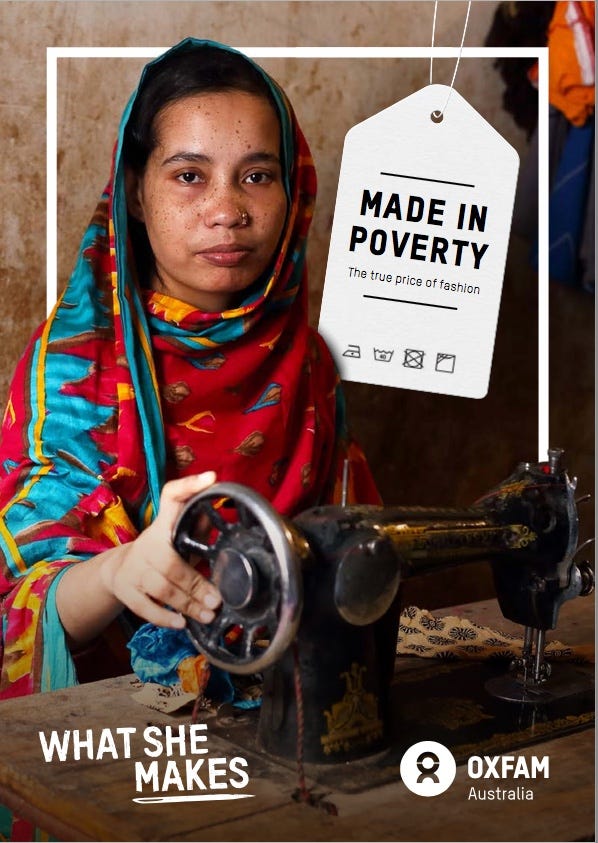 Garment worker, Bangladesh. Credit: Oxfam Australia