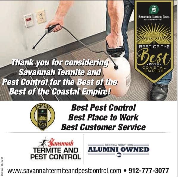Commercial Residential Pest Control Services In Savannah Ga Area By Rosie Morlan Medium