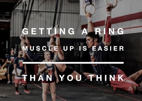 Getting A Ring Muscle Up Is Easier Than You Think | by WOD Nation | Medium