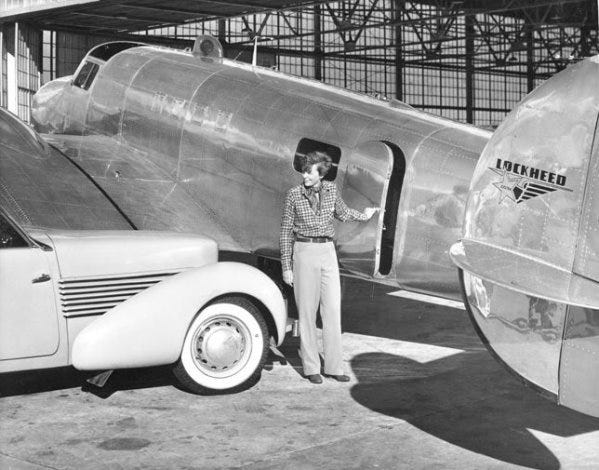 Amelia Earhart and Her Favorite Car | by Sam Maven | CORD Revival