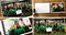 Images of the Lincoln Height School photobook, featuring shots of the group of kids